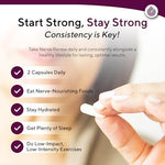 Nerve Renew supplement capsules for nervous system health