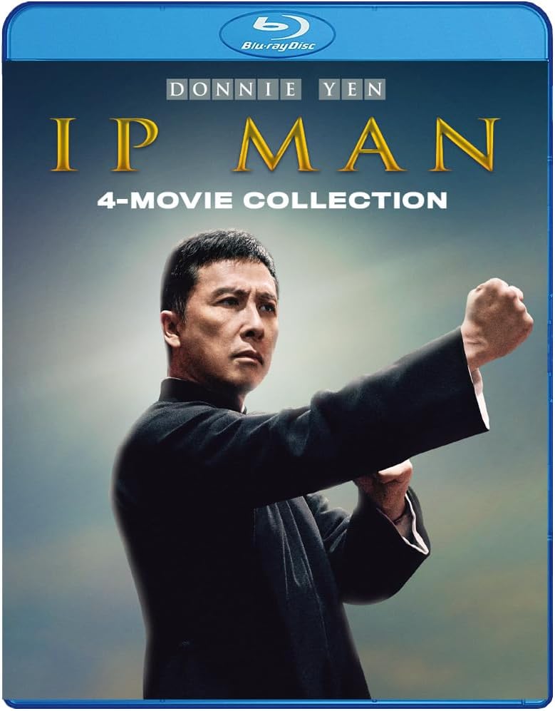 Wilson Yip Ip Man 4-Movie Collection Blu-ray front view box set