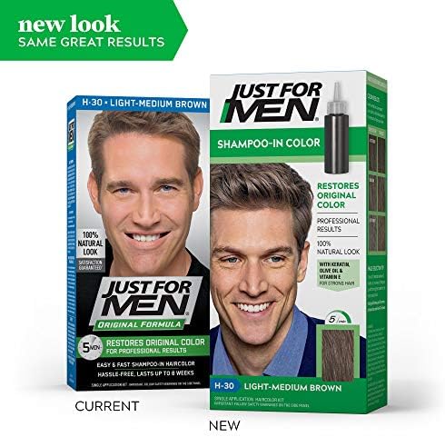 Just For Men 5 minute hair dye kit contents