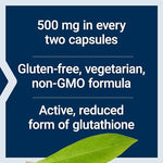 Authentic Life Extension Glutathione dietary supplement bottle
