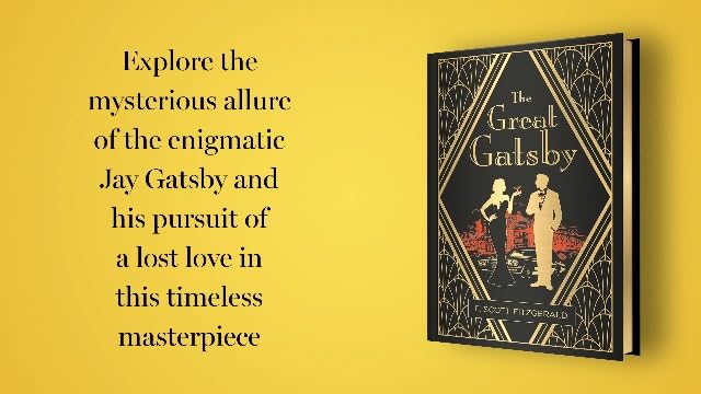 Collectible hardback edition of The Great Gatsby novel for book collectors