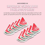 Glow Recipe watermelon extract cooling serum mask for soothing irritated and dry sensitive skin complexions