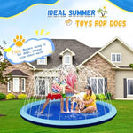 Giveuplay backyard fountain play mat demonstrating non slip surface texture for safety