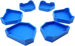 Harmonydent flexible rubber model formers in blue