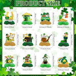 Ittebiss 12 piece St Patricks Day table decor set for party styling