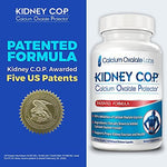 Kidney C.O.P. bottle with 120 capsules count clearly visible