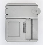 Generic DD59-01003A Samsung dishwasher detergent dispenser front view