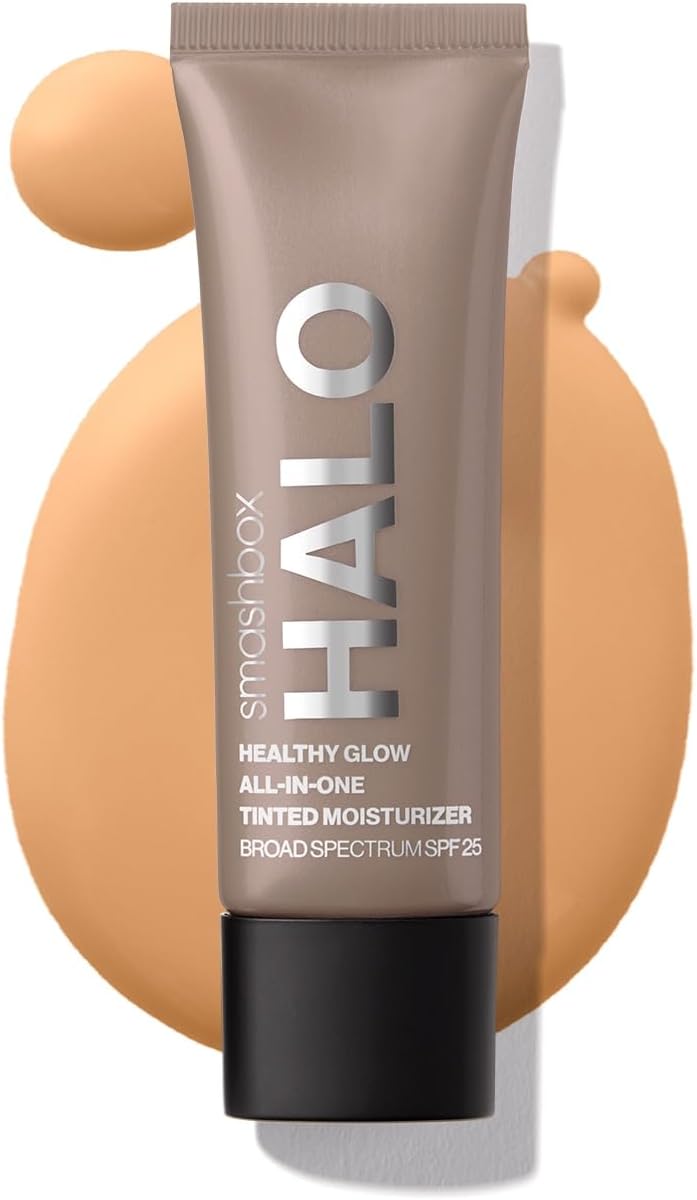 Smashbox Halo Healthy Glow Tinted Moisturizer with SPF 25 | 24-Hour Hydrating Skin Tint with Buildable Coverage and Dewy Finish | Hyaluronic Acid & Niacinamide for Face - Image 15