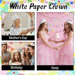 Yuanan white paper crowns bulk packaging