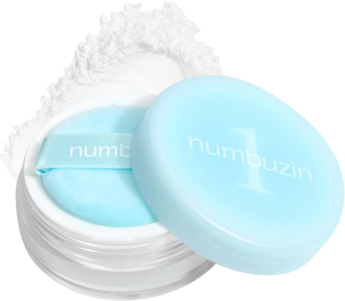 Numbuzin Number One Pantothenic Skincare One Hundred Powder front view packaging for oily skin care.