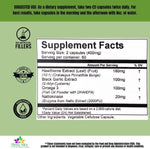 Herbs SRA CARDIOCLEAN 120 vegetarian capsules packaging detail