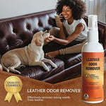 Water based non toxic leather freshener for shoes and jackets