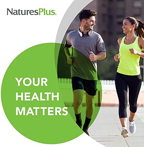 NaturesPlus herbal cardiovascular supplement bottle showing safety seal protection