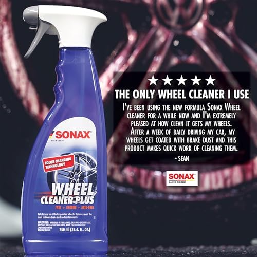 Authentic Sonax USA imported car care product bottle
