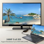 Vancle high definition video adapter displaying clear 1080p output quality