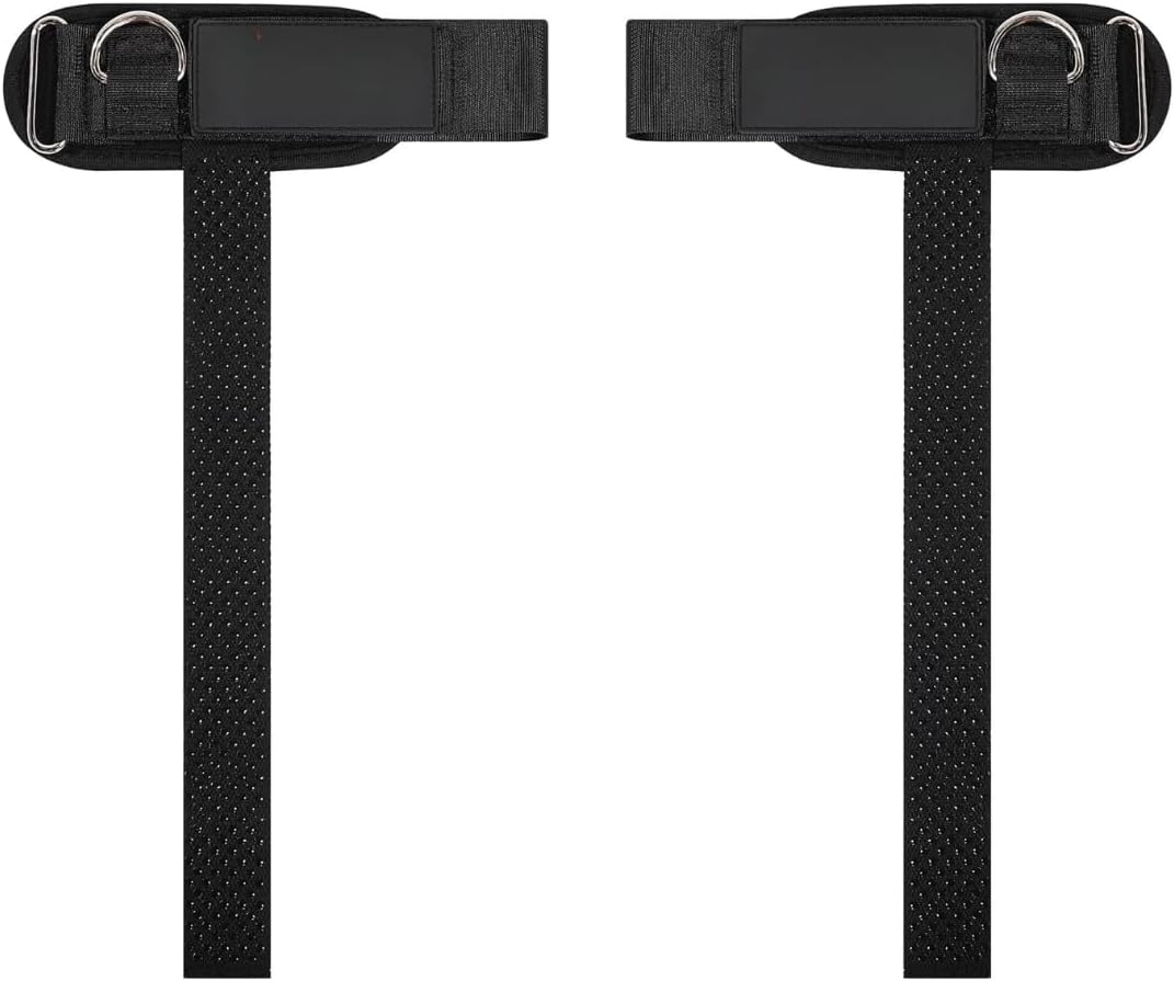 Ekkovision EKKO Weight Lifting Straps With Cuffed D Ring, Wrist Support for Men, Heavy Duty Thick Comfortable Lifting Straps, Secure Fit, Enhanced Grip, Straps for Weightlifting & Gym Training - Image 10