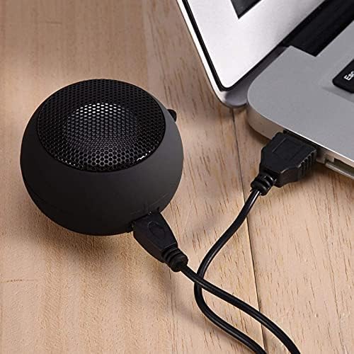 Qinlorgo travel speaker showing close up of the built in hang hole design