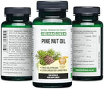 Wild harvested Siberian Altai pine nut oil softgels for anti aging and immune support.