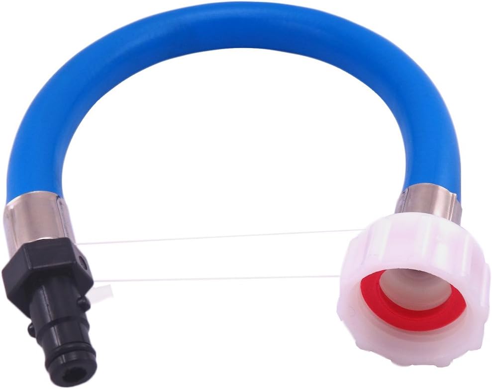 Atlantis A8582 Standard PWC Flush Kit in blue color front view