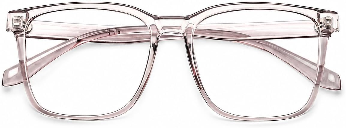 TEAPLMTT Oversized Square Blue Light Blocking Glasses Anti Glare Computer Glasses - Image 10