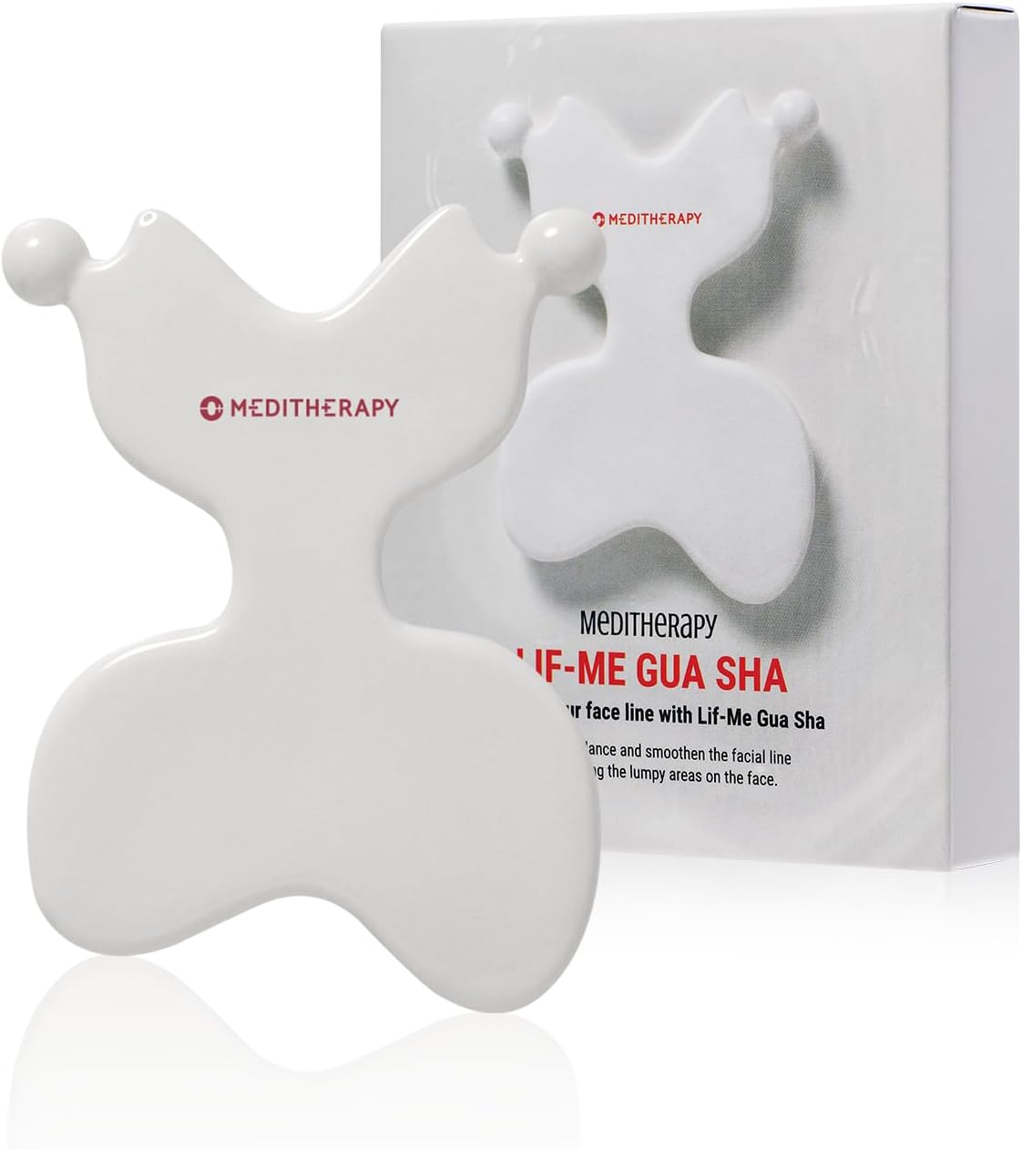 Meditherapy Lif-Me ceramic gua sha tool front view
