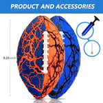 Product packaging view of the Jasonwell waterproof football pack highlighting its suitability as an outdoor summer gift.