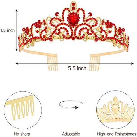 Velscrun Happy Birthday Queen Tiara and Sash Set packaging