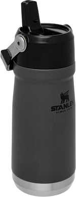 Close up of the rotating carry handle on the Stanley IceFlow water container.