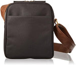 Caseable crossbody e-reader sling bag interior compartments showing elastic device security band