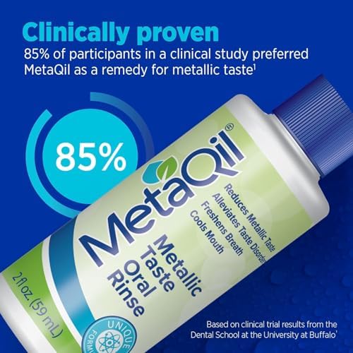 Travel size MetaQil bottle for refreshing breath and relieving bitter taste