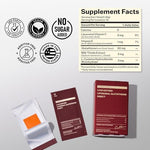 Back side of Esther Formula supplement box showing ingredients