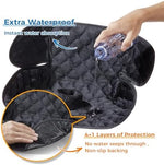 Toddler car seat protector used in a baby stroller