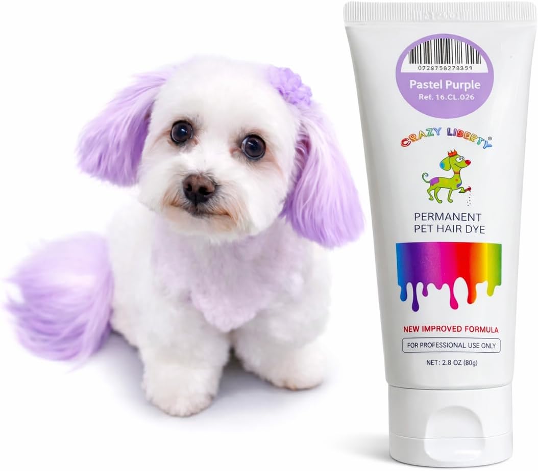 Crazy Liberty Permanent Pet Hair Dye for Dogs and Horses (Magenta) - Professional Grooming Color Gel, for Creative Groomers, 2.8 Fl Oz - Image 15