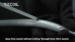 Packaging of Recoil 16AWG oxygen free copper cable