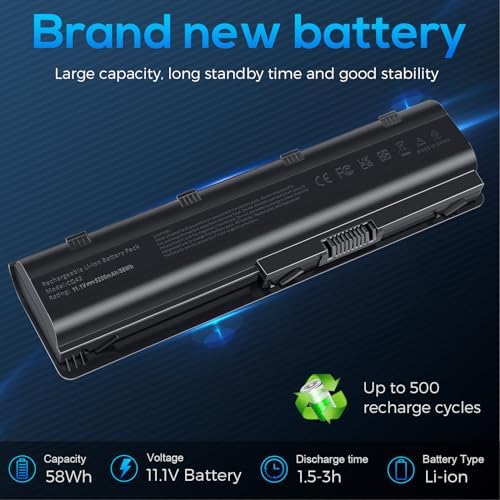 Fancy Buying Compaq Presario compatible battery close up view emphasizing the precise structural build and alignment rails