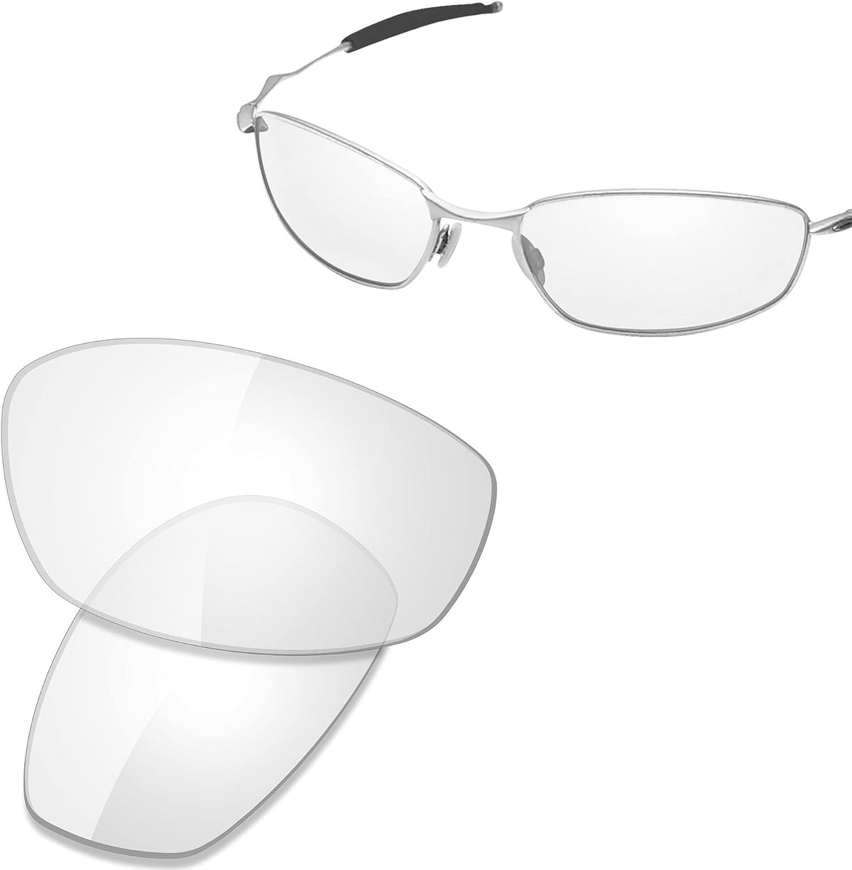 Saucer replacement lenses packaging and accessories layout