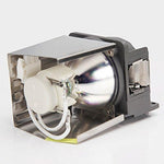 Full packaging view of the authentic USA-imported Huaute replacement projector lamp.