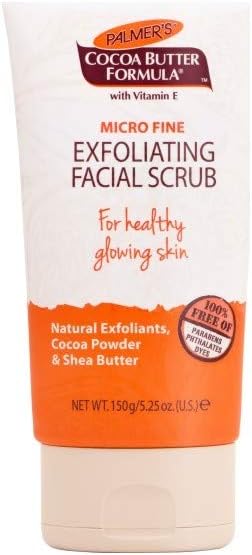 Palmer's Cocoa Butter Formula Exfoliating Facial Scrub front view skincare