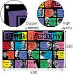 Close up view of the durable waterproof polyester fabric material of the Sunwer Juneteenth backdrop.