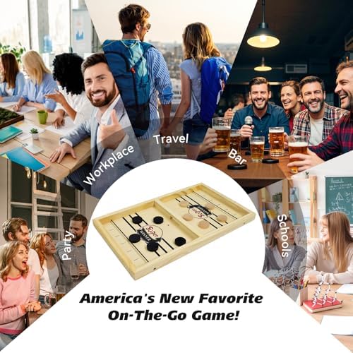 Bakam tabletop sport board game with ten natural and ten black pucks