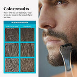 Side view of imported Just For Men package with application instructions