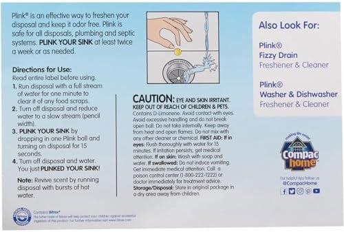Compac Home Plink pods packaging showing 80 count detail
