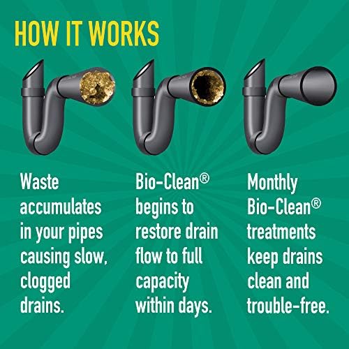 Biological drain cleaner safe for kitchen sinks and grease traps in Indian homes.