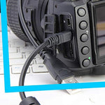 Nikon coolpix compatible charging sync cable showcasing durable cord texture