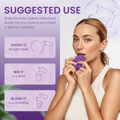 Megneta Liposomal Glutathione ingredients and antioxidant benefits chart