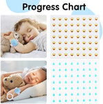 Child wearing the Tobiwibby bedwetting alarm on the upper arm for nighttime training.