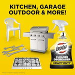Close up of Easy-Off Heavy Duty Degreaser label and nozzle