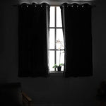 YoungsTex room darkening curtain panel fabric texture closeup