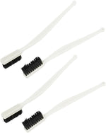 Aexit 180mm Long Plastic Curved Handle Bristle Wire Cleaning Brushes front view