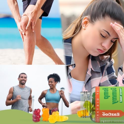 Hooloo Eazgoo XXL extra strength hemp gummy bottle lid